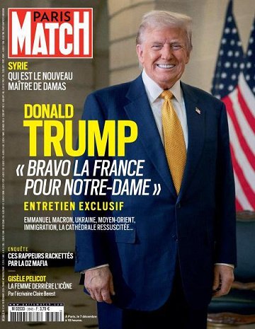 Paris Match - 12 Décembre 2024