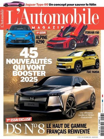 L'Automobile Magazine - Décembre 2024 - Janvier 2025