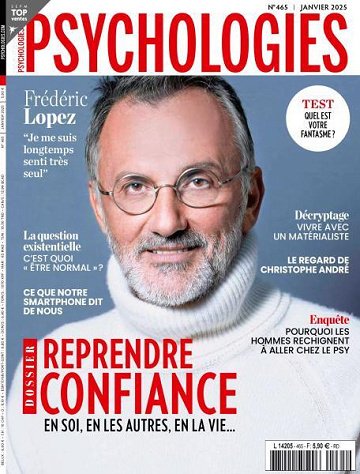 Psychologies France - Janvier 2025