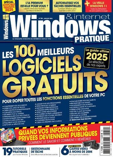 Windows & Internet Pratique N°155 - Janvier 2025