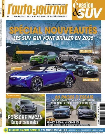 L'Auto-Journal 4x4 - Janvier-Mars 2025