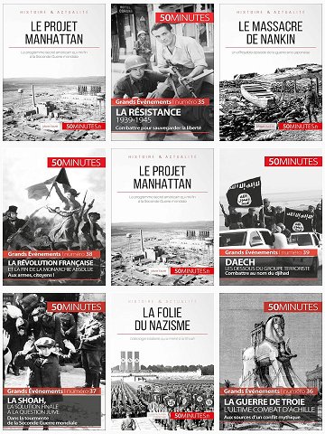 Grands Événements (Tomes 20 à 42/42) - Collectif 50Minutes