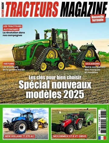 Tracteurs Magazine - Janvier-Mars 2025