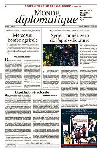 Le Monde Diplomatique N.850 - Janvier 2025