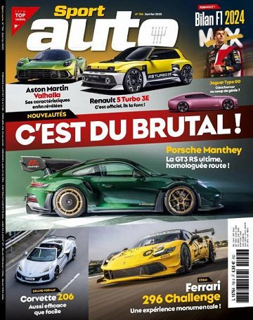 Sport Auto France - Janvier 2025