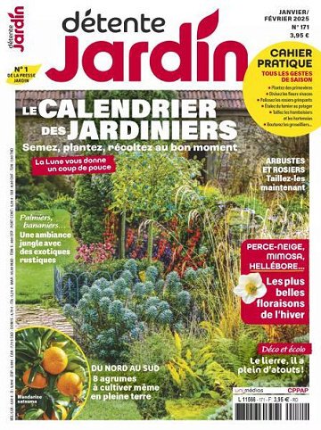 Détente Jardin - Janvier-Février 2025