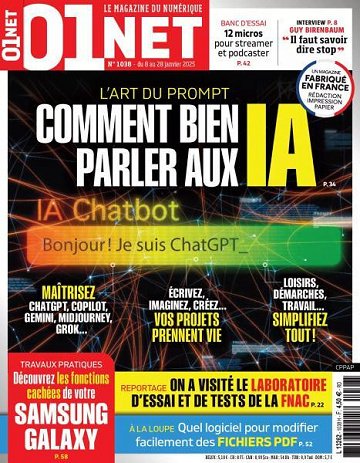 01net - 8 Janvier 2025