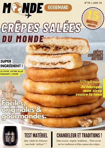 Monde Gourmand N°78 - Janvier 2025