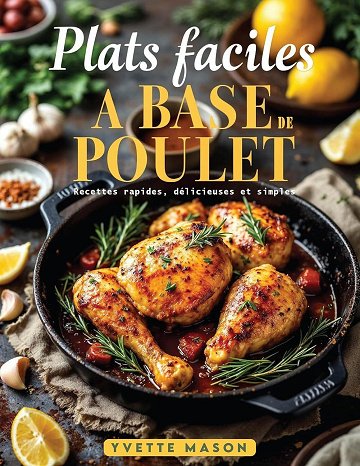 Yvette Mason - Plats faciles à base de poulet: Recettes rapides, délicieuses et simples (2025)