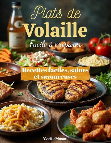 Yvette Mason - Plats de Volaille facile à préparer: Recettes faciles, saines et savoureuses (2025)