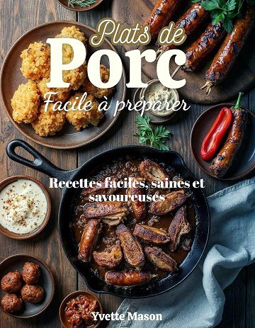 Yvette Mason - Plats de Porc facile à préparer: Recettes faciles, saines et savoureuses (2025)