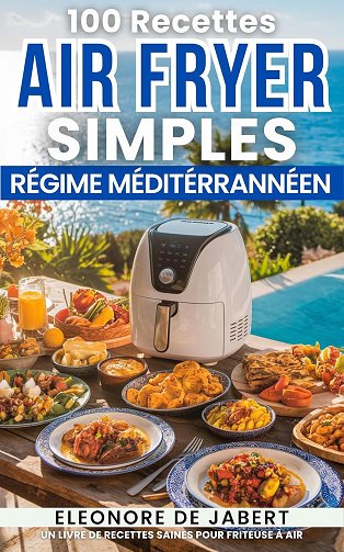 Eleonore De Jabert - 100 Recettes AirFryer Simples pour le Régime Méditerranéen (2025)