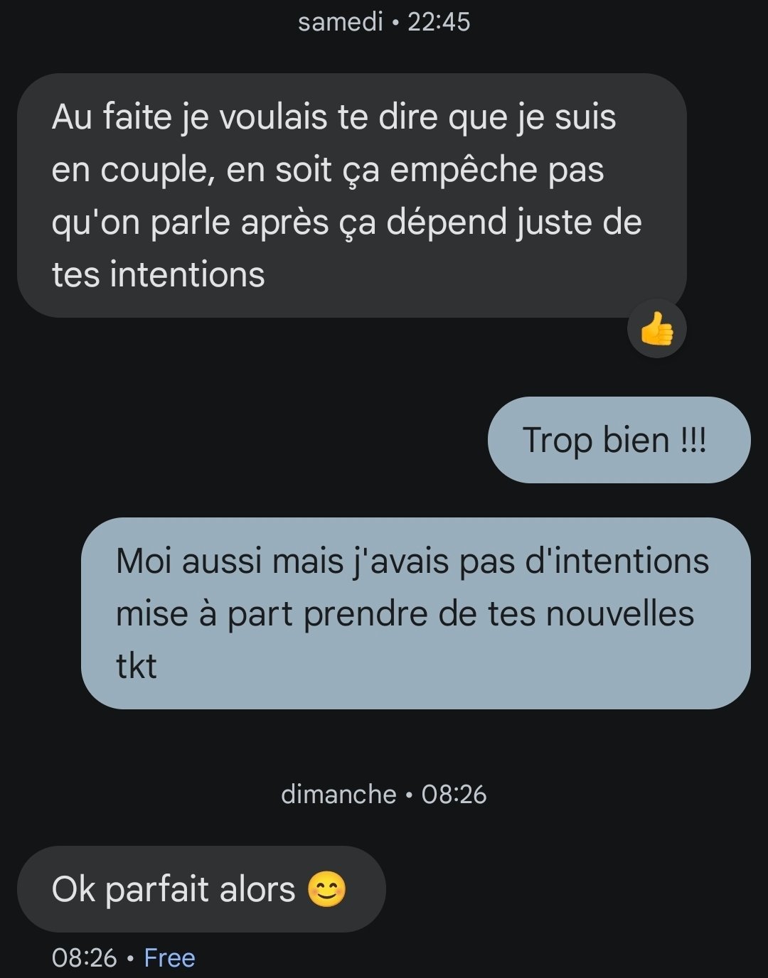 [SCREENSHOT] Comment TRANSFORMER mon EX en PLAN CUL par SMS ? [QUESTION]
