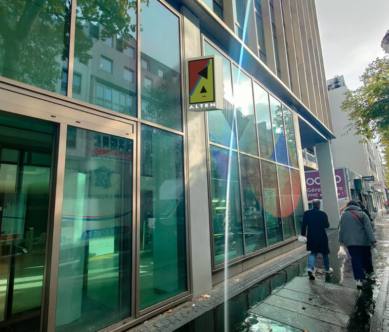 Signalétique professionnelle de bureaux