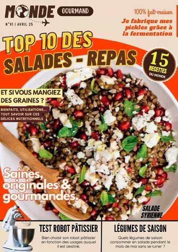 Monde Gourmand N°81 - Avril 2025