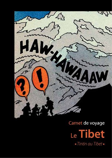 Carnet de voyage - Le Tibet - Tintin au Tibet