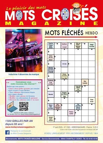 Mots Croisés Magazine - 17 Avril 2025