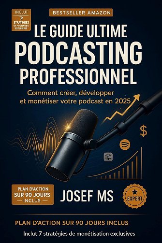 JOSEF MS - LE GUIDE ULTIME DU PODCASTING PROFESSIONNEL (2025)