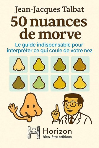 Jean-Jacques Talbat - 50 nuances de morves: Le guide indispensable pour interpréter ce qui coule de votre nez (2025)