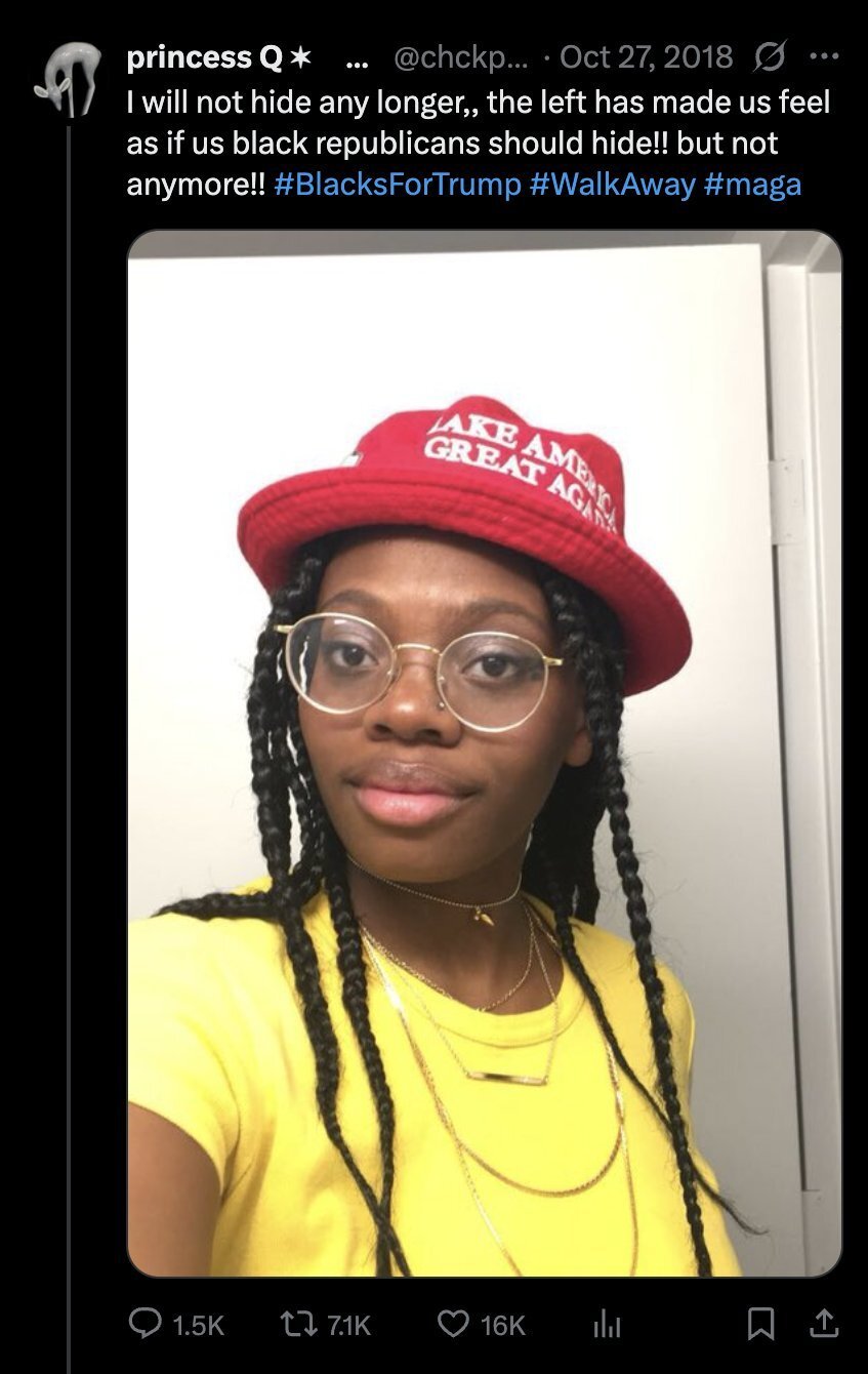 USA : Une femme noire se fait passer pour une pro-Trump et récolte 150,000 dollars