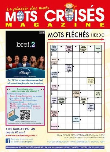 Mots Croisés Magazine - 1er Mai 2025