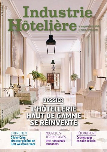 Industrie Hôtelière - Mai 2025