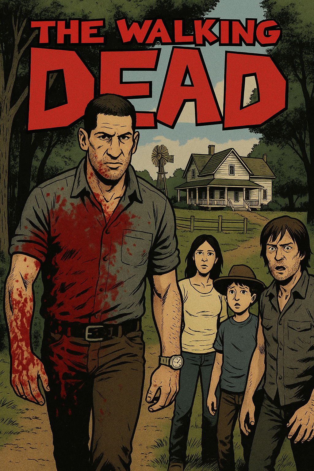 walking dead shane a tuer rick grimes