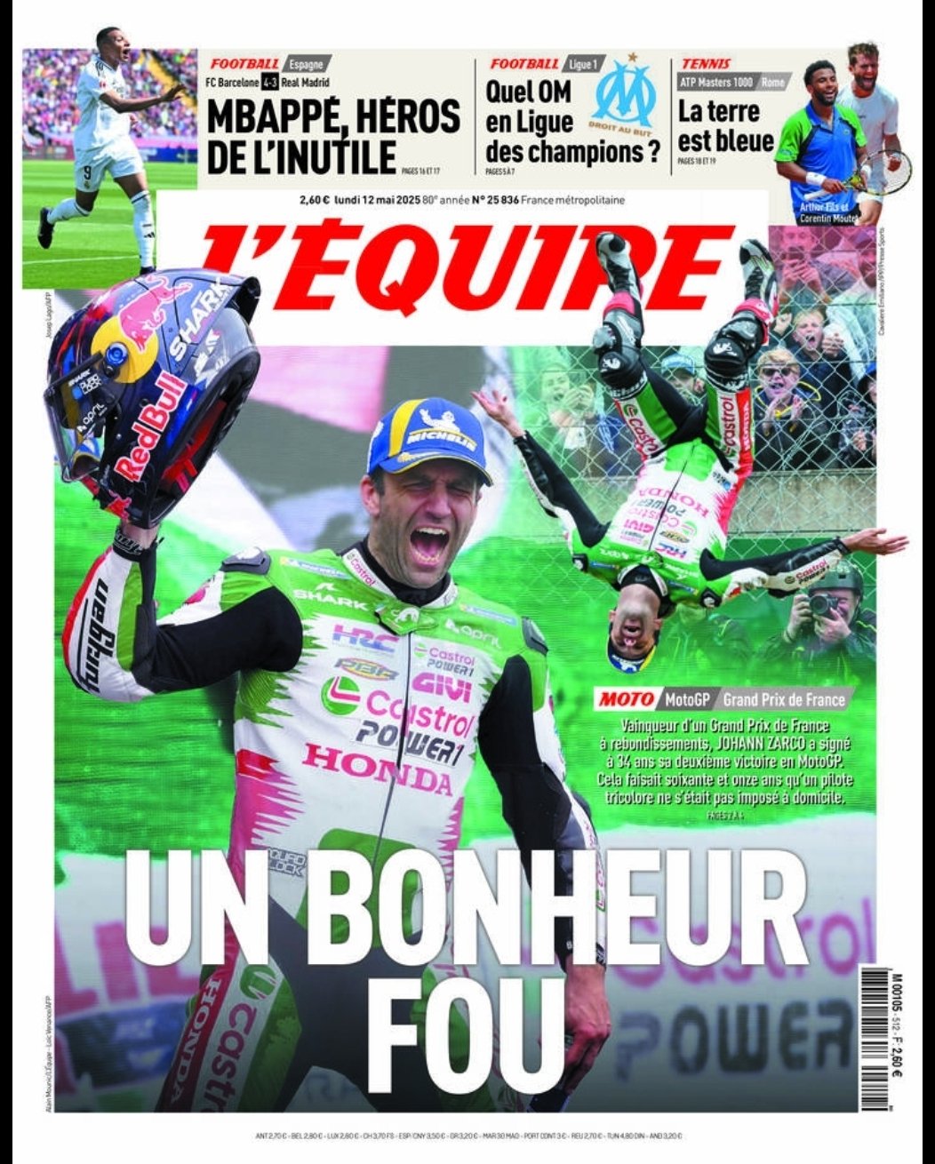 UNE de L'Équipe : « Mbappé, héros de l'inutile » sur le forum Football ...