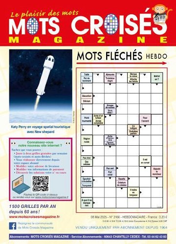 Mots Croisés Magazine - 8 Mai 2025