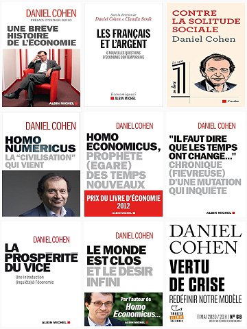 Daniel Cohen - 17 Livres