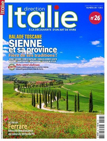 Direction Italie - Juin-Août 2025