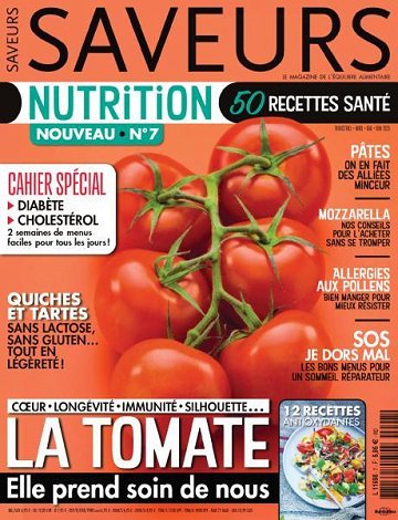 Saveurs Nutrition - Avril-Juin 2025