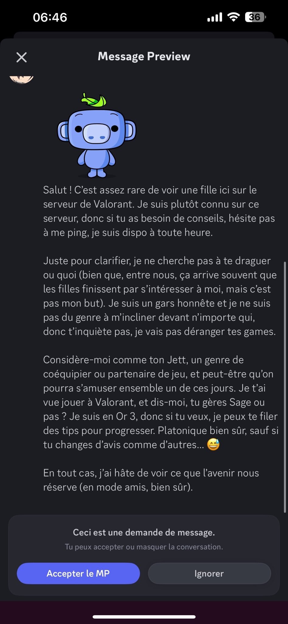AYOOO le MALAISE de ce GAMER qui DRAGUE sur DISCORD