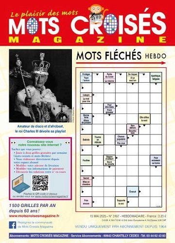Mots Croisés Magazine - 15 Mai 2025