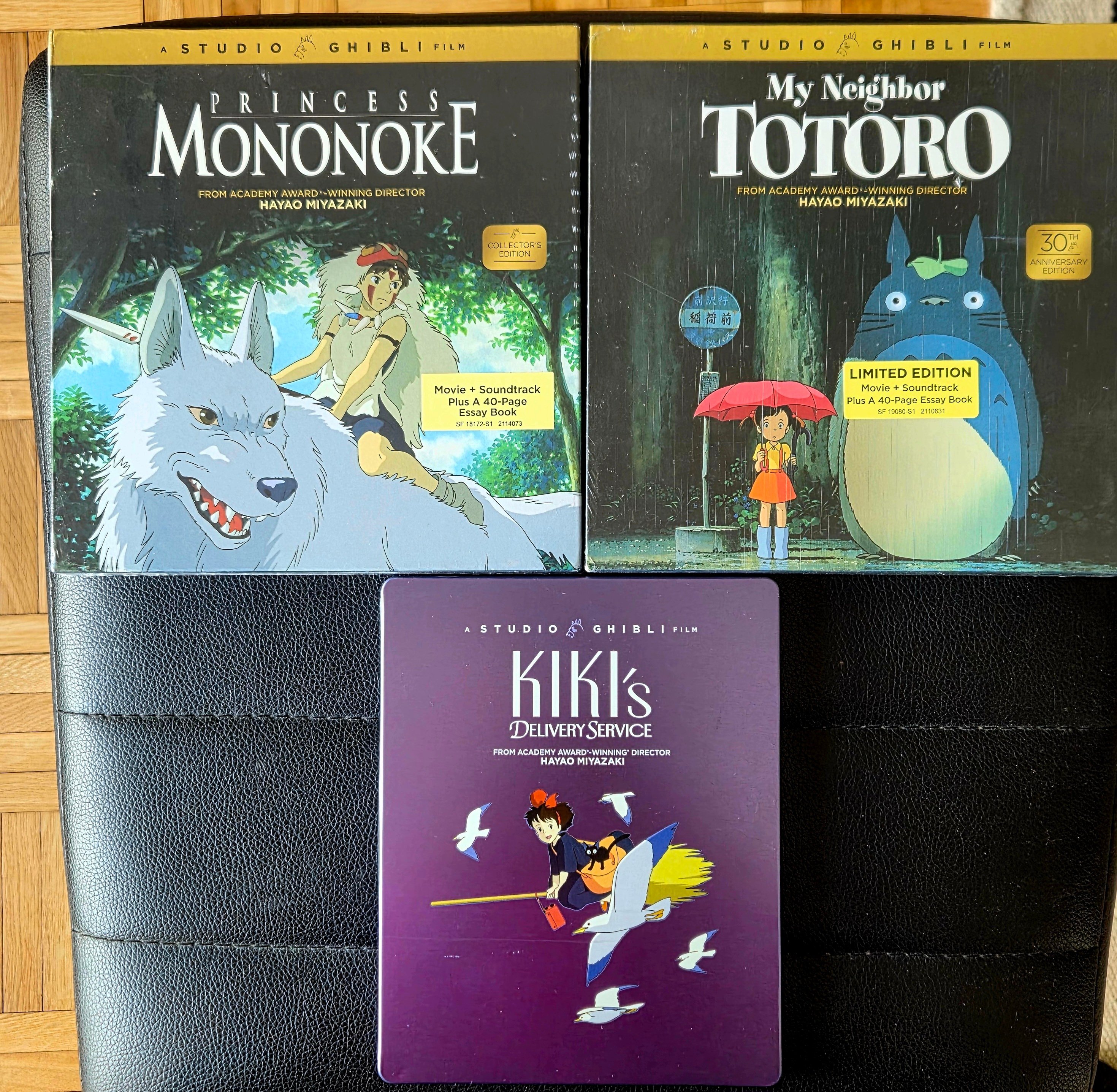 Ma collection Ghibli sur 10?