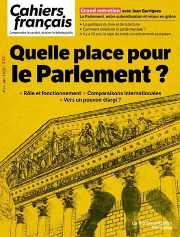 Cahiers Français - Mai-Juin 2025