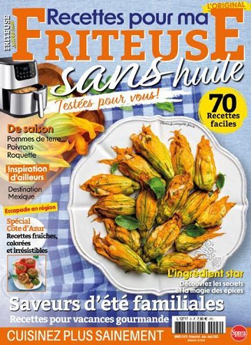 Recettes pour ma Friteuse sans huile - Juin-Août 2025