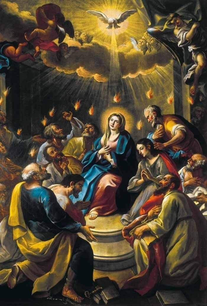 Célébration de la Pentecôte à l'Église Sainte Rita de Wuiti