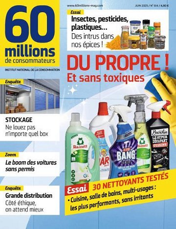 60 Millions de Consommateurs - Juin 2025