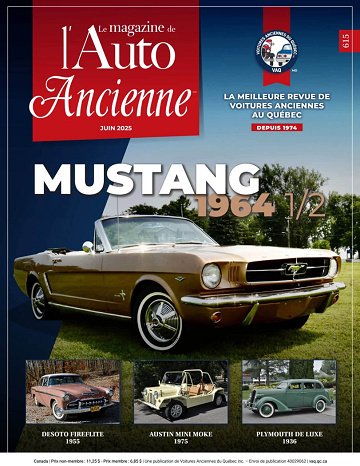 L'Auto Ancienne - Juin 2025