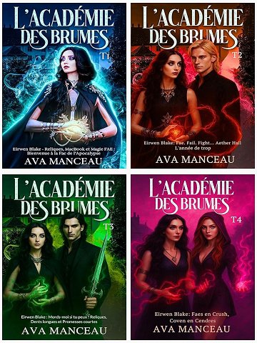 L'académie des brumes (T1-T4) - Ava Manceau (2025)