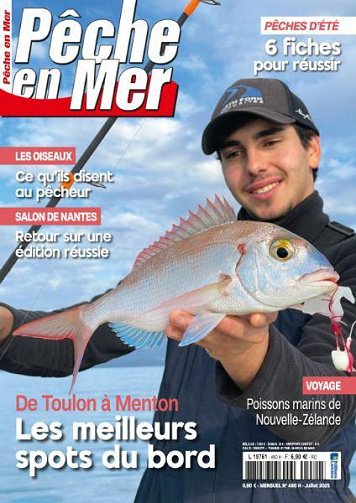 Pêche en Mer - Juillet 2025