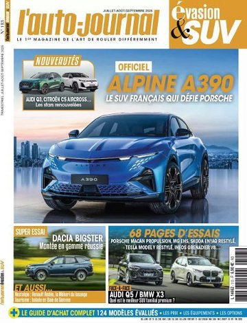 L'Auto-Journal 4x4 - Juillet-Septembre 2025