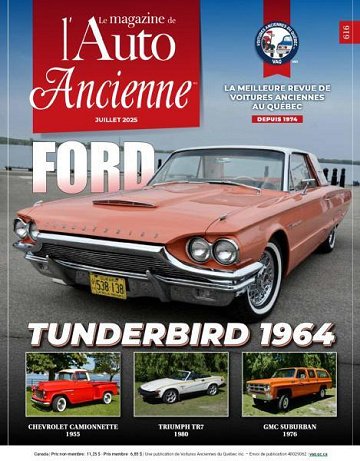 L'Auto Ancienne - Juillet 2025
