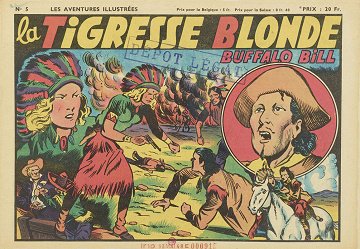 Les aventures illustrees (Serie 2) - Tome 05 - La tigresse blonde