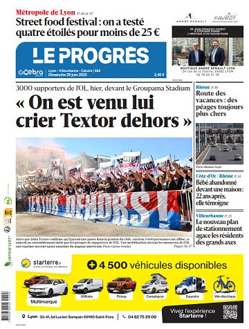 Le progrès (6 éditions) - 29 Juin 2025