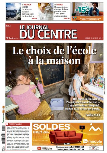 Le Journal du Centre - Toutes les éditions de la semaine (22-28 Juin 2025)