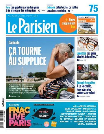 Le Parisien - 1er Juillet 2025