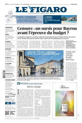 Le Figaro du Mardi 1er Juillet 2025