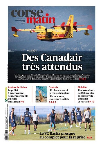 Corse Matin - 1er Juillet 2025